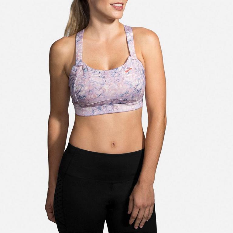 Brooks Juno Sports Women's Running Bra - Multicolor (80579-WVUR)